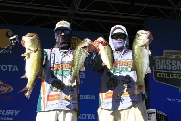 LSCO anglers Jack Tindel and Brett Fregia outfished teams from all over the country.