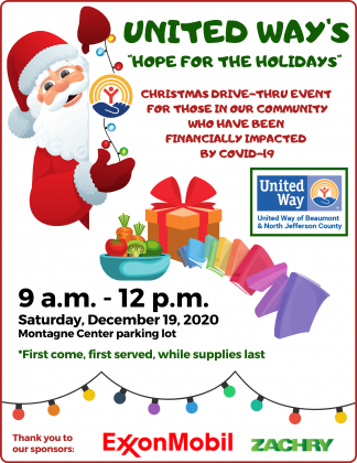 United Way offers local families 'Hope for the Holidays.'