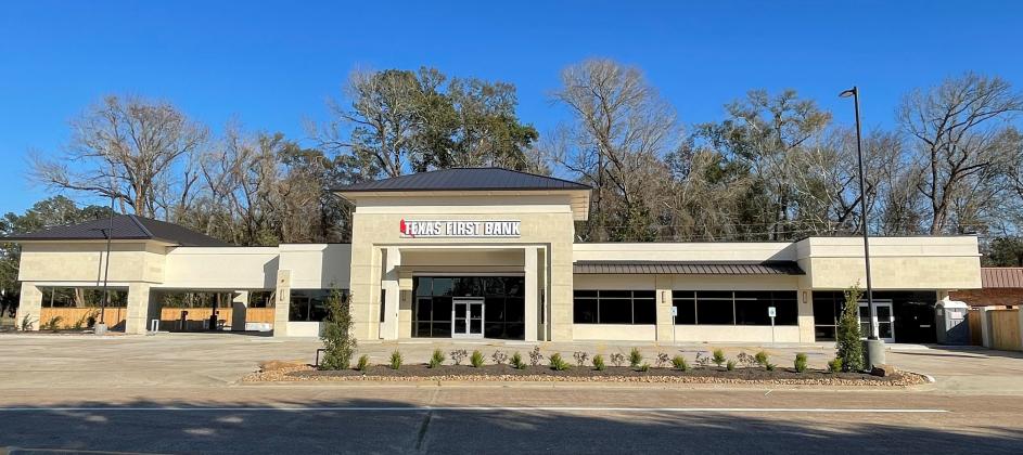 Texas First Bank opens Beaumont location.