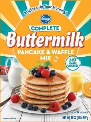Continental Mills recalls Kroger Buttermilk Pancake & Waffle Mix