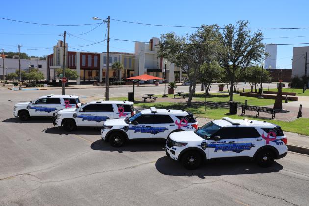 Several Port Arthur police patrol vehicles are sporting a new accessory.