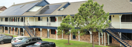 Solar powering Port Arthur apartment complex