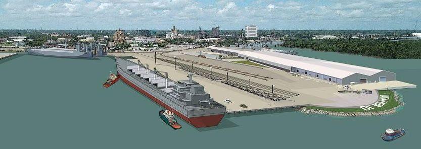 Port of Beaumont approves construction bid for Phase II of Main Street Terminal 1 project